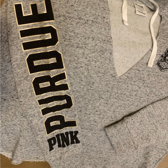 VS PINK PURDUE Cropped Hoodie - Picture 6 of 6